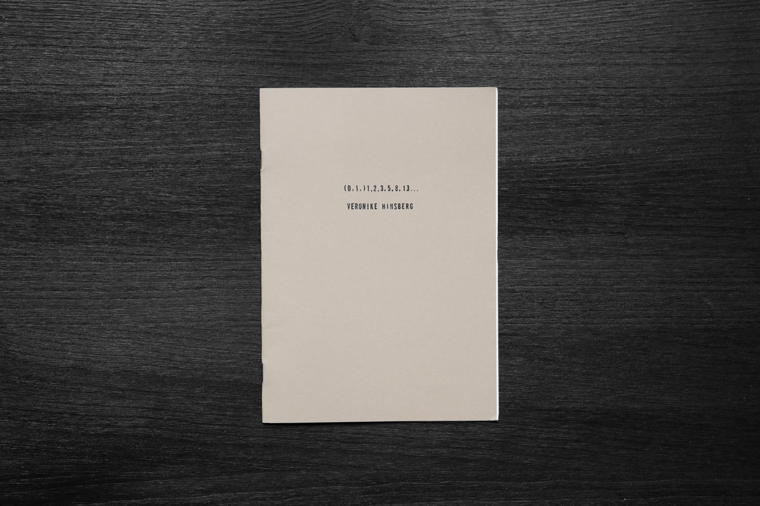 Paper Is Beauty 0 1 1 2 3 5 8 13 Veronike Hinsberg